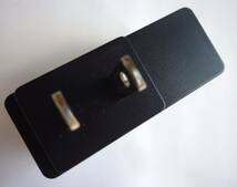 ELECOM エレコム USB充電器 ACアダプター ADP29-016 SYS1475-0505-W2 5V 1A 黒 ブラック スマホ充電 _画像4