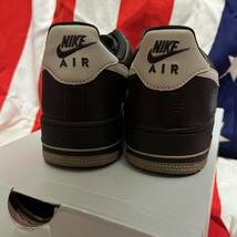 NIKE ナイキ AIR FORCE1 '07 エアフォース1 レアカラー　コヨーテ×ブラウン_画像5