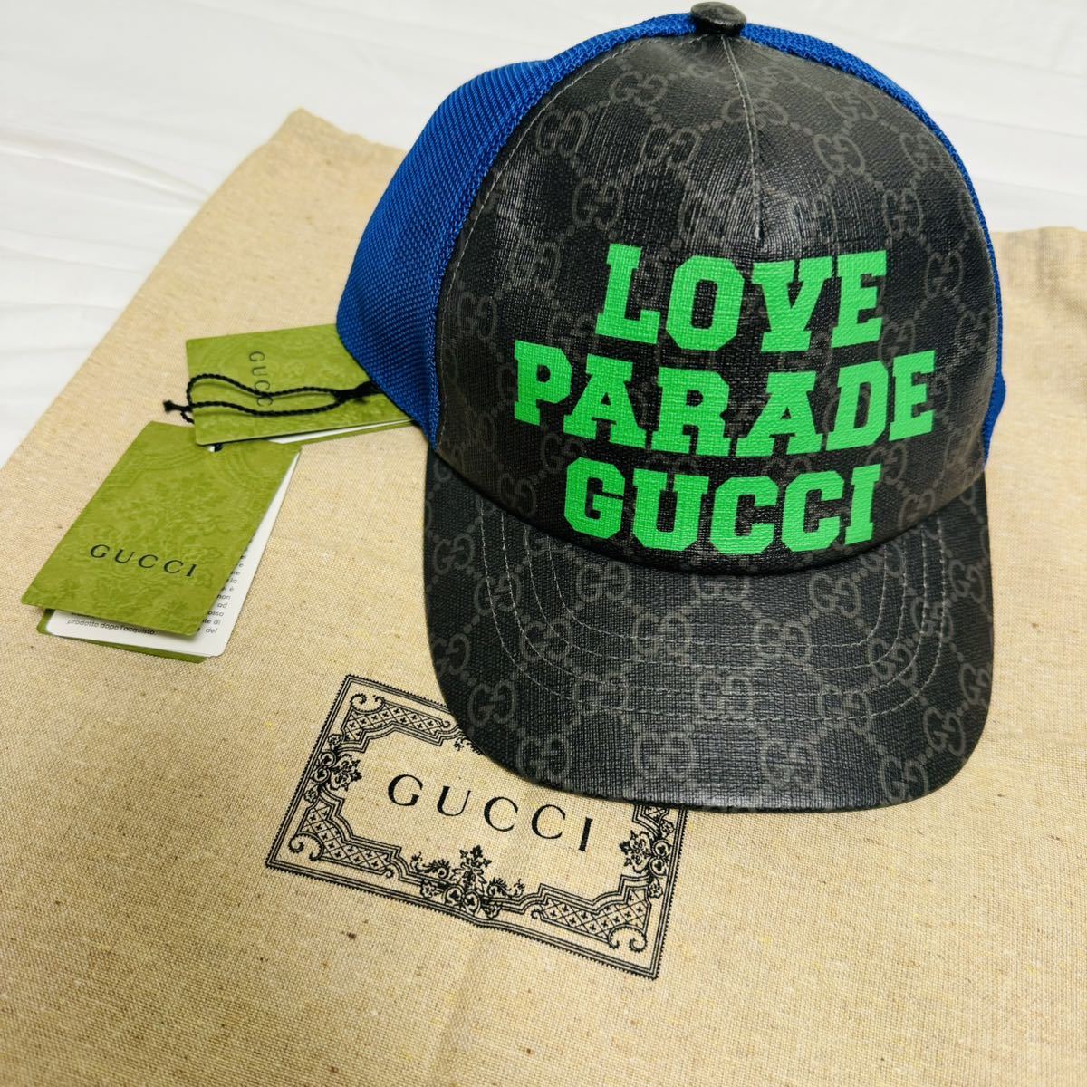 Yahoo!オークション -「gucci ベースボールキャップ」(その他) (服飾