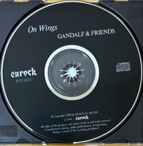 ◎GANDALF & FRIENDS /On Wings (New Age~シンセ瞑想的) ※米盤【EUROCK ECD-2002】1989年発売 Sandy De Larny, Robert Julian Horky, Mako_画像6