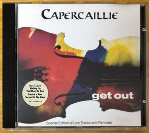 ◎CAPERCAILLIE / Get Out ( 6th /Scotland/Trad/Gaelic/Prog/Tin Whistle/Fiddle/Bouzouki ) ※UK盤CD【SURVIVAL 74321115862】1992年発売