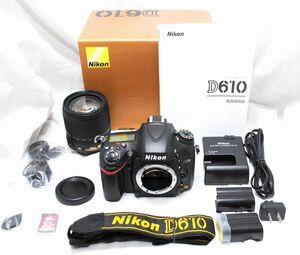 【美品・豪華セット】Nikon ニコン D610 AF-S 18-105mm VR