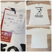 KY44】未使用品　Tシャツ　ロンT 5着セット　まとめ　3L 4L PIKO ミッキー　半袖4着　長袖1着_画像4