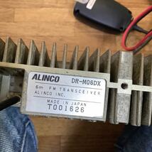 DR-M06DX Alinco アルインコ 50MHz FM トランシーバー used 動作品_画像8