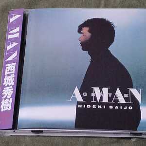 帯付CD ★西城秀樹★『ジェントル・ア・マン/ Gentle A Man』＜Do You Kow＞＜帰港＞＜Through the night＞/ ポスター付き