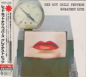 * б/у CD RED HOT CHILI PEPPERS красный * hot * Chile * перец z/GREATEST HITS 2003 год произведение записано в Японии стикер имеется re Chile wa-na-