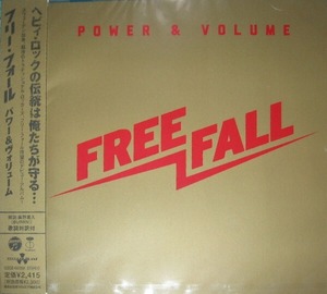 ＊中古CD FREE FALLフリー・フォール/POWER＆VOLUME+2 2013年作品国内盤ボーナストラック収録 SWEDEN HR/HM AC/DC BLACK SABBATH