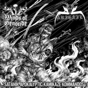 ＊中古CD ABIGAIL：WINDS OF GENOCIDE/split cd 2012年作品 日英BLACK METAL PUNK SIGH SABBAT CUTTHROAT BUTCHER ABC COFFINS