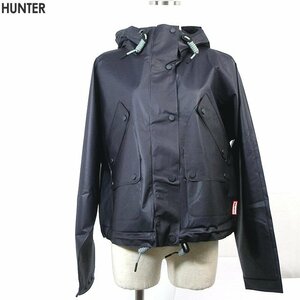  new goods HUNTER Hunter lady's rainwear smock jacket size inscription (S) navy 