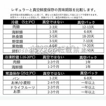 入手困難！連続シール可能 包装機 真空パック器 真空パック機 脱気シーラー シーラー 業務用 家庭用 簡単操作 簡単お手入れ 新品_画像4