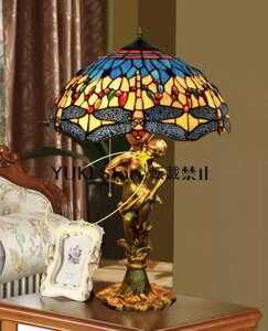 ◆芸術品◆ステンドランプ アンティーク 花柄 ステンドグラス ヴィンテージ 照明 家具 ティファニー レトロ