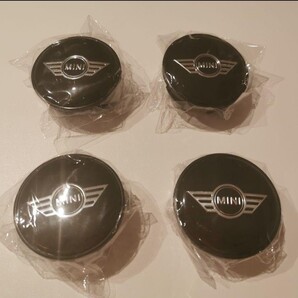 MINI ミニホイール センター キャップ 4個セット ブラック