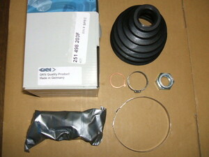  Vanagon T3/2.1 synchronizer (4WD) for front outer side ( outside ) for drive shaft boot kit new goods Germany made 