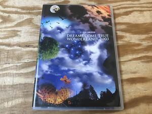 m ネコポスD 史上最強の移動遊園地 DREAMS COME TRUE WONDERLAND 2003 DVD ドリームズカムトゥルー ドリカム ※再生未確認