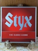 ** 海外盤 スティクス STYX/Five Classic Album 5CDBoxセット_画像1