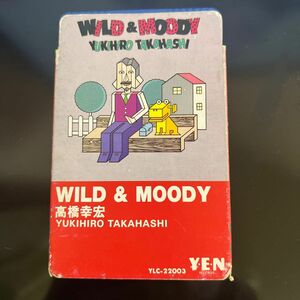 高橋幸宏　『WILD&MOODY』 カセットテープ