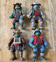 TMNT TURTLES Movie3 SAMURAI タートルズ 侍 レオナルド ラファエロ ドナテロ ミケランジェロ ビンテージ フィギュア アメコミ トイ 1993_画像1