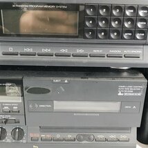 ◇ジャンク品◇SANSUI サンスイ コンポ4段 スピーカーペア付き T-E910 A-E710 CD-E910 D-E910 S-E710_画像6