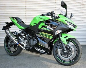 BEET Ninja250 18- NASSERT Evolution Type II スリップオン チタン 新品 Z250 ニンジャ250 ビート工業