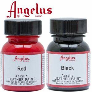 【Black&Red】Angelus Paint アンジェラスさんさんペイント