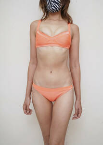 1 H&Msho King orange bikini 34