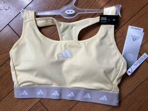 ! new goods tag attaching Adidas adidas medium support Tec Fit bla regular price 4,730 jpy М(C-D) sports bra 