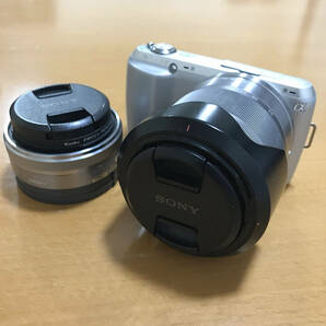 ソニー SONY α NEX-C3 ダブルレンズキット ケース付きの画像1