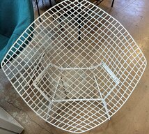 難あり品 Knoll ハリー・ベルトイア？ ノール スモールダイヤモンドチェア 1997年 ヴィンテージ 静岡県裾野市 6_画像6