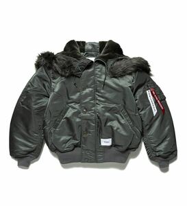 WTAPS × ALPHA INDUSTRIES N-2B Jacket Olive ダブルタップス アルファ インダストリーズ ジャケット コアスペック L