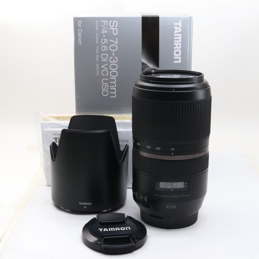 TAMRON 望遠ズームレンズ SP 70-300mm F4-5.6 Di VC USD TS キヤノン用 フ-