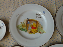 ディズニー Disney Winnie the Pooh くまのプーさん すてきな食器シリーズ Sango MADE IN JAPAN　10枚セット_画像2