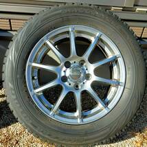 スタッドレス ブリヂストン BLIZZAK 215/60R16 アルミ A-TECH SCHNEIDER GtaG 4本セット_画像3