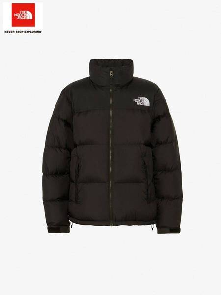 THE NORTH FACE Nuptse Jacket Black ザノースフェイス ヌプシ ダウン ジャケット(メンズ)ブラック/黒 ND92335-K/XXL/2XL