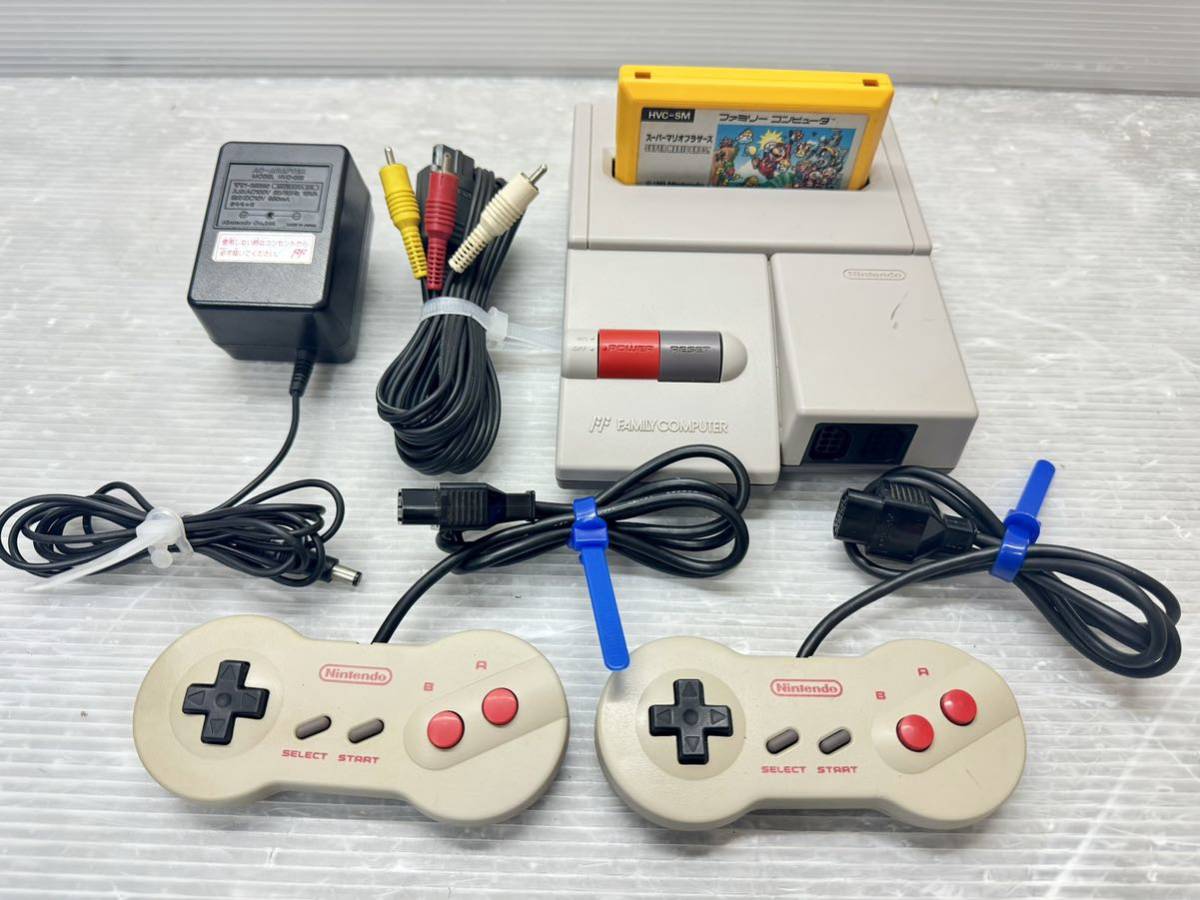 超人気新品 ☆ニューファミコン本体一式☆ HC-0316 家庭用ゲーム本体