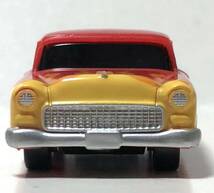 レア ラスト 1955 Chevrolet Belair シボレー ベルエア Chevy シェビー GM Bel Air Red レッド Flames フレームス Hotrod 絶版_画像7