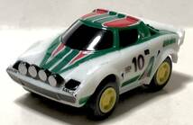 レア ラスト 1976 Lancia Stratos HF WRC Gr4 Alitalia ランチア ストラトス 世界ラリー選手権 アリタリア航空 プルバック ギミック 絶版 2_画像1