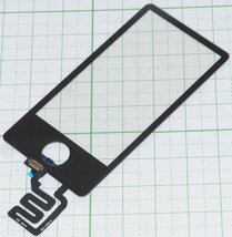 iPod nano 第7世代 パーツ タッチパネル 黒_画像1