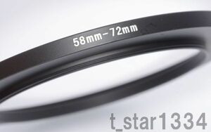 58-72mm ステップアップリング 新品.