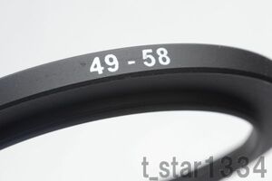 49-58mm ステップアップリング 新品.