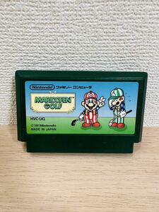 1円スタート　マリオオープンゴルフ Nintendo ファミコン　ソフト　カセット　現状品
