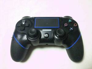 PS4 SONY プレイステーション4 無線コントローラ サードパーティ コントローラ PS-403 ブラック 黒 ブルー 青 動作確認済