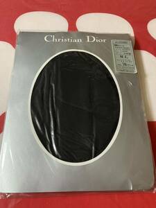 Christian Dior タイツ oC0166o 50デニール ゾッキ マチ付 ノアール tights クリスチャン・ディオール ベルベットタッチのしなやかさ 黒