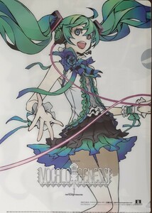 初音ミク　ボカロジェネシスＡ４ クリアファイル 同梱可