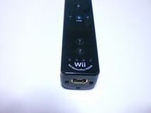 R015【即日配送 送料無料 動作確認済】Wiiリモコン　モーションプラス　RVL-036 ブラック　黒　コントローラ_画像4