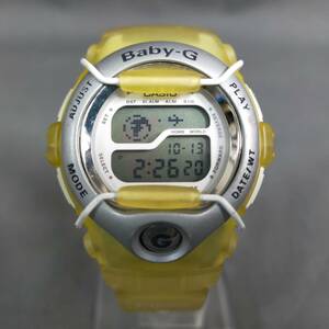 5510/17　GJ52396　CASIO　Baby-G　Tripper　BGT-110　イエロー　デジタル　稼働　腕時計　カシオ　ベビーG