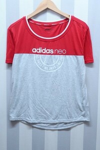 2-5671A/アディダス ネオ 半袖ドッキングTシャツ adidas NEO 送料200円 