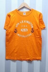 2-5684A/BARNS USS LEXINGTON 半袖Tシャツ バーンズ 送料200円 