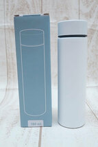 6-2875A/未使用品 Thermo Stainless Stick Bottle 180ml 保温保冷ボトル_画像1