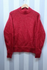 2-5831A/DELUXE CLOTHING ウールアルパカ混モックネックニット セーター デラックスクロージング