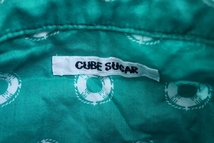 2-5751A/CUBE SUGAR 半袖総柄シャツ キューブシュガー 送料200円 _画像3